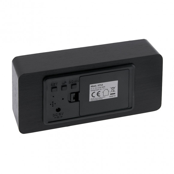 Thermomètre Lingot Finition Effet Ébène - Otio