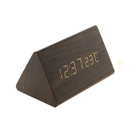 Thermomètre Prisme Finition Effet Chêne - Otio