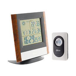 Centrale Météo Multifonction Bois - Otio