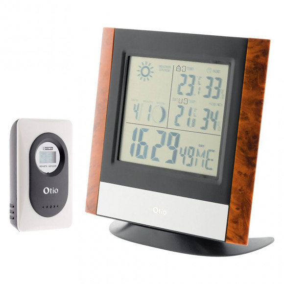 Centrale Météo Multifonction Bois - Otio