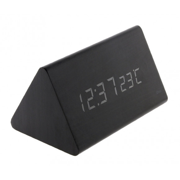 Thermomètre Prisme Finition Effet Ébène - Otio