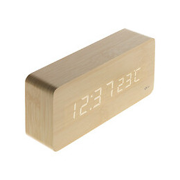 Thermomètre Lingot Finition Effet Pin Naturel - Otio