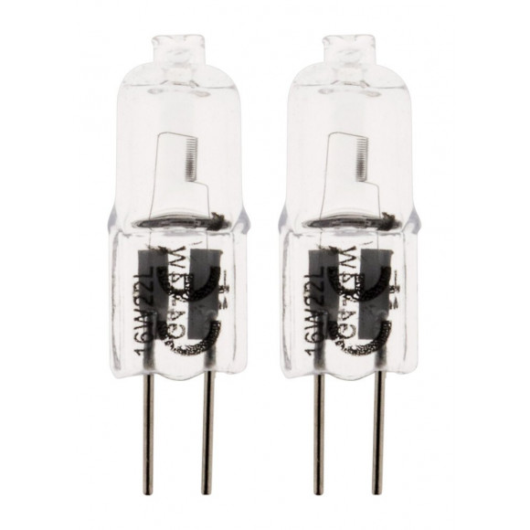 Lot De 2 Ampoules Halogène 7w G4 Pépite