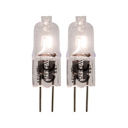 Lot De 2 Ampoules Halogène 7w G4 Pépite