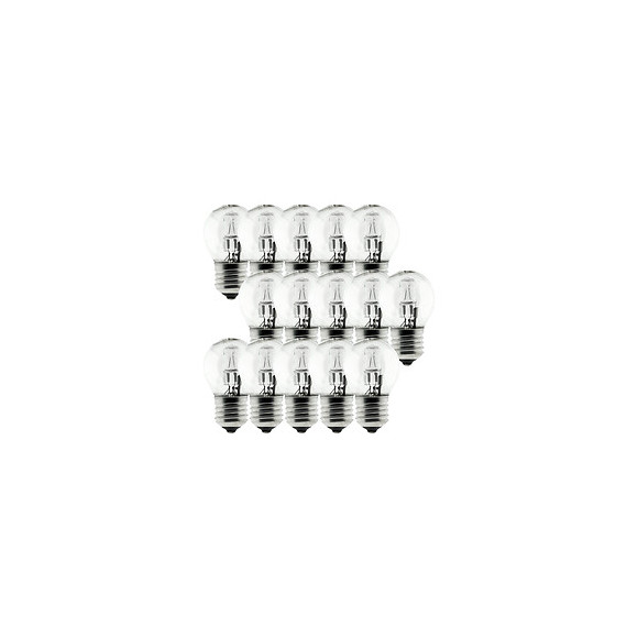 Lot De 15 Ampoules Halogène 28w E27