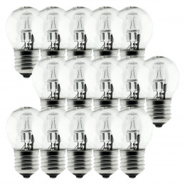 Lot De 15 Ampoules Halogène 28w E27