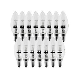 Lot De 15 Ampoules Halogène 28w E14