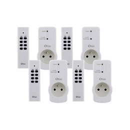 Lot De 4 Prises Télécommandées