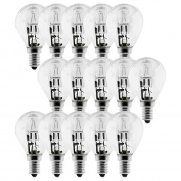 Lot De 15 Ampoules Halogène 28w E14