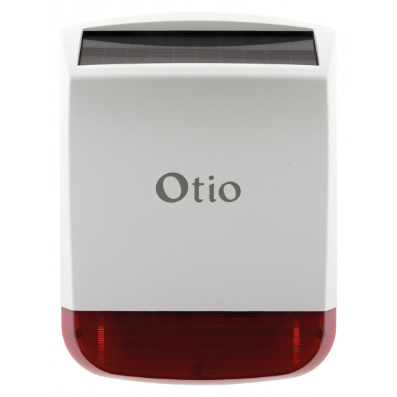 Sirène Extérieure Solaire Sans Fil 110db Pour Alarme 75500x - Otio