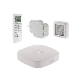 Pack Chauffage Connecté Otiohome (1 Thermomètre, 2 Modules Chauffage, 1 Télécommande Thermostat, 1 Box)