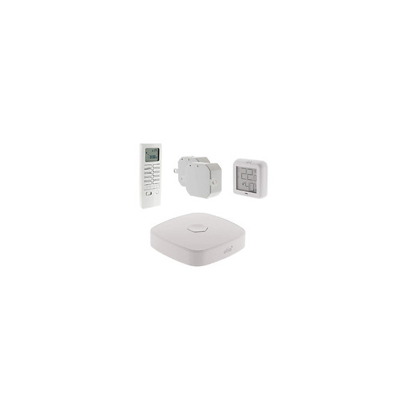 Pack Chauffage Connecté Otiohome (1 Thermomètre, 2 Modules Chauffage, 1 Télécommande Thermostat, 1 Box)