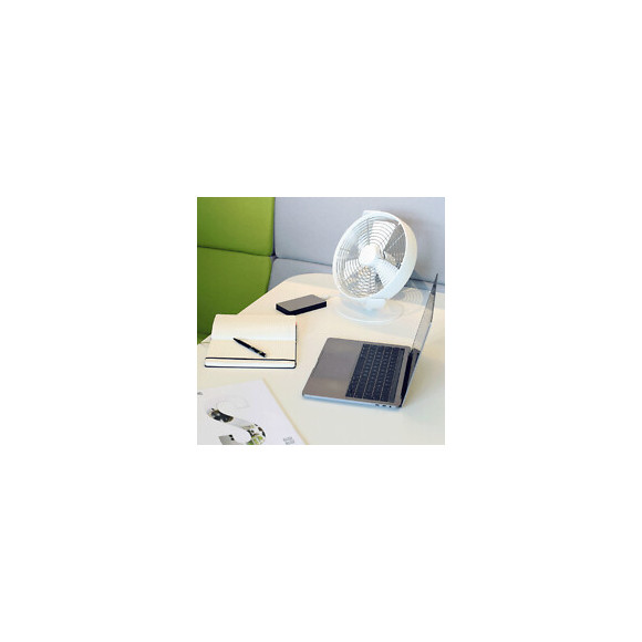 Ventilateur De Table Tim Blanc
