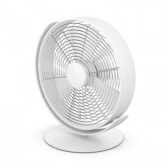 Ventilateur De Table Tim Blanc
