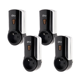 Lot De 4 Prises Télécommandées Avec Variateur Ptv-8007 - Eclairages - Otio