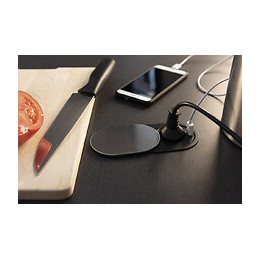 Bloc Prise Encastrable Compact À Glissière Avec Port Usb - Otio