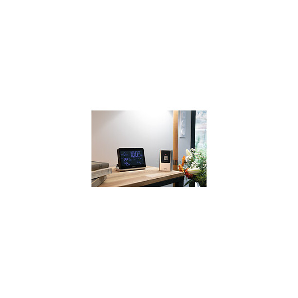 Station Météo Monalisa Avec Capteur Externe Sans Fil - Otio