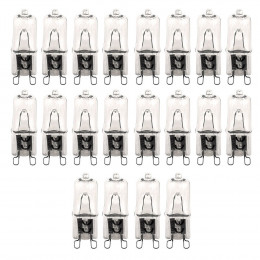 Lot De 20 Ampoules Pépites G9 - 42w
