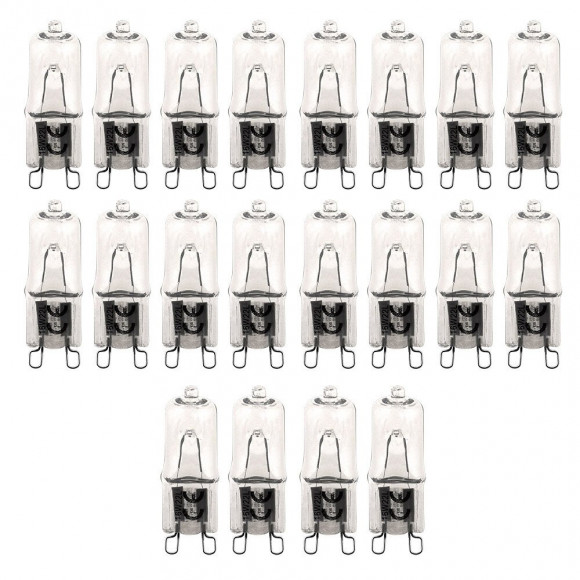 Lot De 20 Ampoules Pépites G9 - 42w