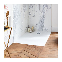 Receveur Finition Pierre Ipso, 140 X 80, Gris Anthracite, Adherence Moyenne / Classe A / Pn12