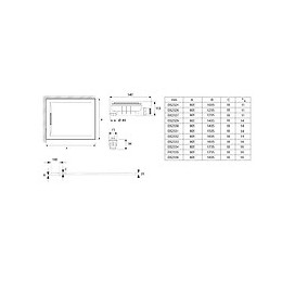 Receveur À Encastrer Ou À Poser Flight Pure Blanc, 160 X 90, Adherence Faible / Pn6
