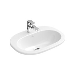 Vasque À Encastrer O.novo 56 X 40,5 Cm, Blanc Ceramicplus