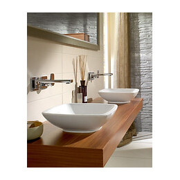 Vasque Carré À Poser Loop & Friends, 43 X 43, Blanc, Vasque Avec Trop Plein