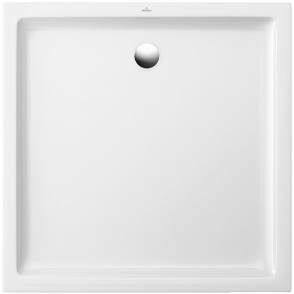 Receveur Carré O Novo Plus Blanc, 80 X 80