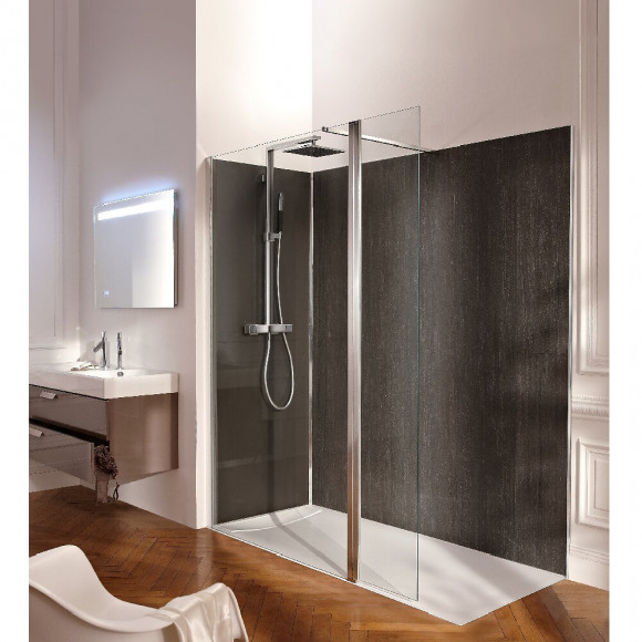 Receveur Douche Antidérapant Extra-plat Flight Neus Blanc, 160 X 90