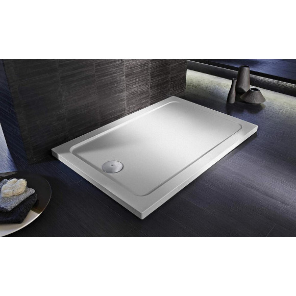 Receveur Douche Rectangle Antiderapant Flight Blanc, 160 X 90
