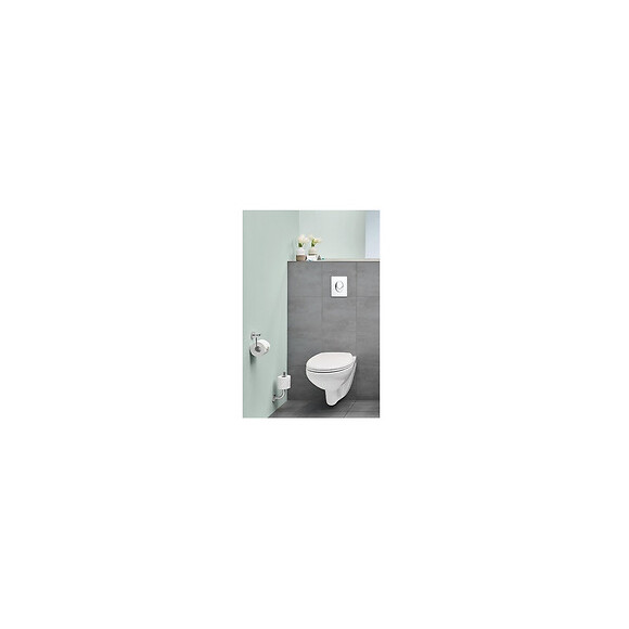Pack Wc Rimless Bau Ceramic Grohe, Plaque Blanche