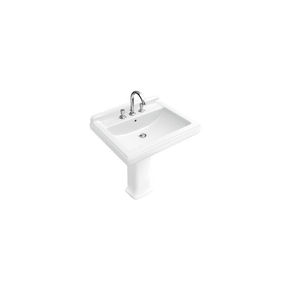 Lavabo Hommage, 75 X 58, Percé Pour Robinetterie Monotrou