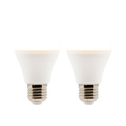 Lot De 2 Ampoules Led Standard  6w E27 470lm 2700k (blanc Chaud)