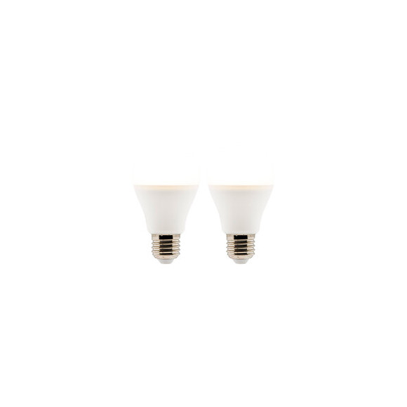 Lot De 2 Ampoules Led Standard  6w E27 470lm 2700k (blanc Chaud)