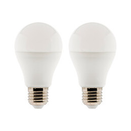 Lot De 2 Ampoules Led Standard  6w E27 470lm 2700k (blanc Chaud)