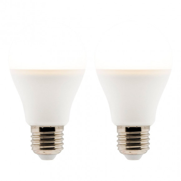 Lot De 2 Ampoules Led Standard  6w E27 470lm 2700k (blanc Chaud)