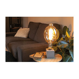 Ampoule Led Filament Géante Tube - 5w E27 350lm 2500k (blanc Chaud)