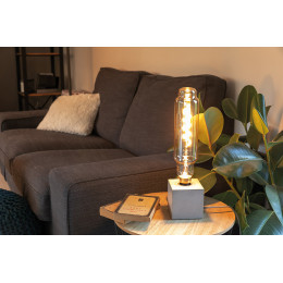 Lot De 3 Ampoules Led Filament Géante Ovale - 5w E27 350lm 2500k (blanc Chaud)