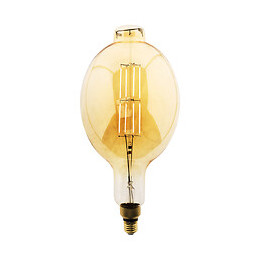 Ampoule Led Filament Géante Tube - 5w E27 350lm 2500k (blanc Chaud)