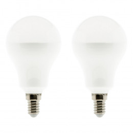 Lot De 2 Ampoules Led Standard 10w E14 810lm 2700k (blanc Chaud)