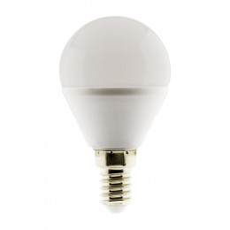 Lot De 2 Ampoules Led Sphérique 5w E14 400lm 6500k