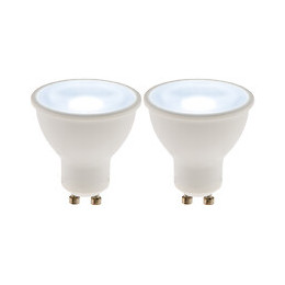Lot De 2 Spots Led 5w Gu10 400lm 6500k