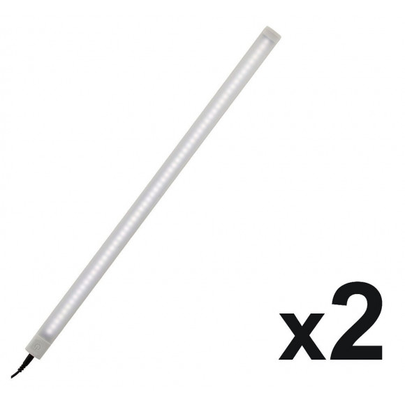 Lot De 2 Réglettes Led Dimmables 7w