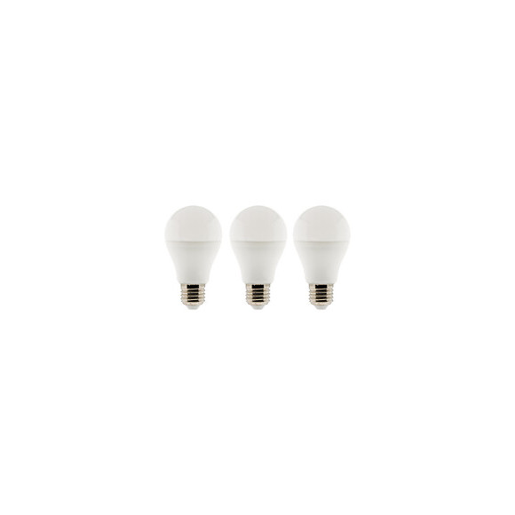 Lot De 3 Ampoules Led Standard 6w E27 470lm 2700k (blanc Chaud)