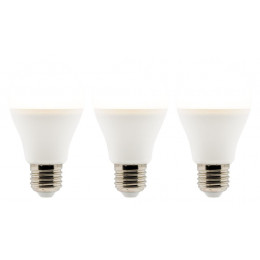 Lot De 3 Ampoules Led Standard 6w E27 470lm 2700k (blanc Chaud)