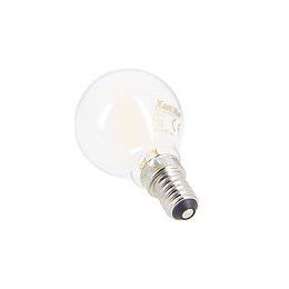 Ampoule À Filament Led P45, Culot E14, Conso. 6,5w, Blanc Chaud