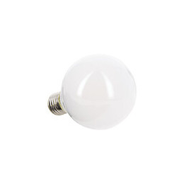 Ampoule Led G80 Opaque, Culot E27, Conso. 6,5w, 806 Lumens, Blanc Chaud