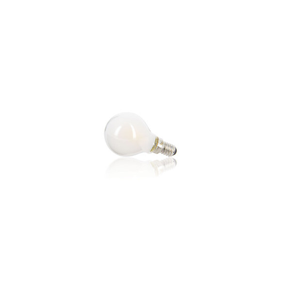 Ampoule À Filament Led P45, Culot E14, Conso. 6,5w, Blanc Chaud