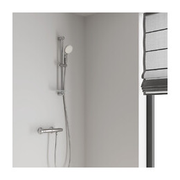 Barre De Douche + Porte Savon Tempesta Avec Douchette 2 Jets