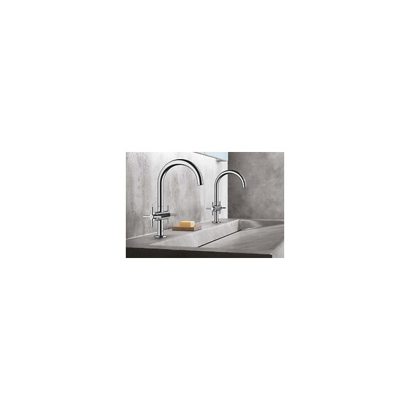 Robinet Lavabo Couleur Taille L Atrio, Chrome